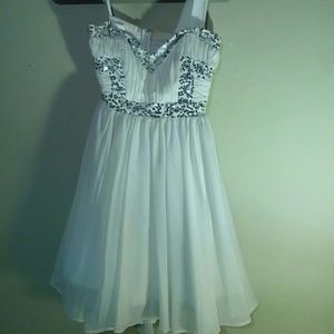 White Party Dress